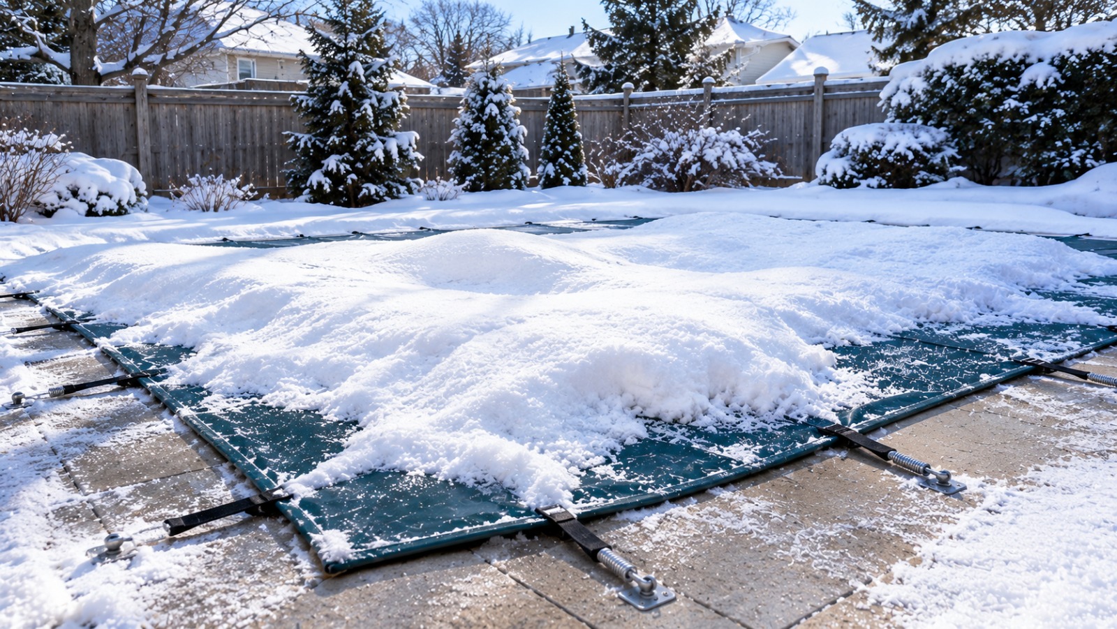 pool cover snow load limit