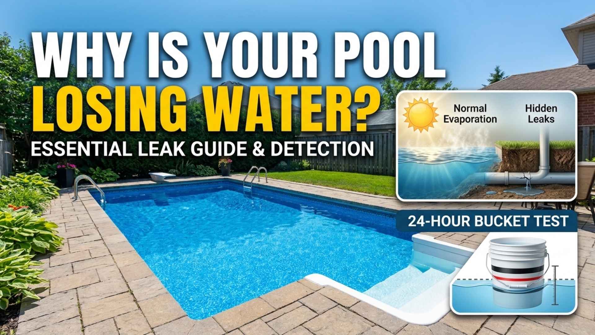pool losing water