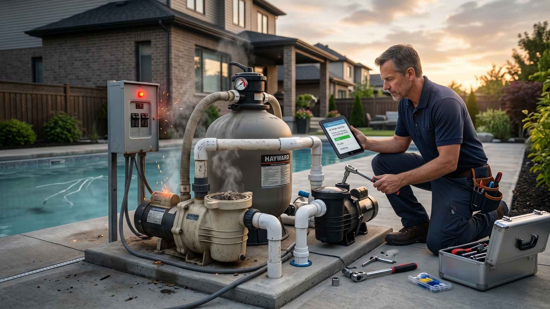 When to Call a Pool Equipment Repair Expert